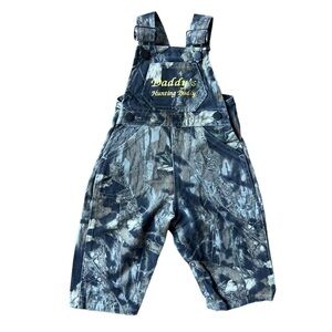 Baby Camouflage Daddy’s Hunting Buddy Overalls by J. Tuohy, Size 12 Mo